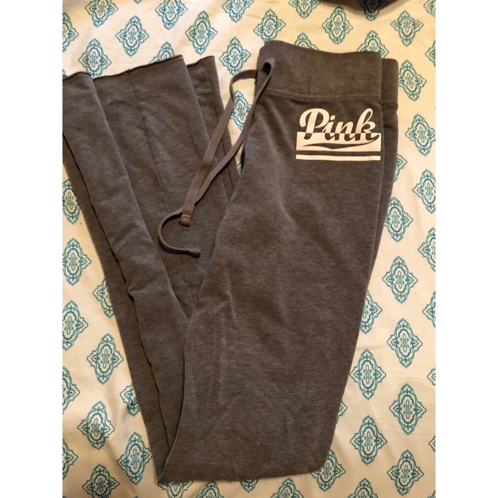 Cute pink sweats.